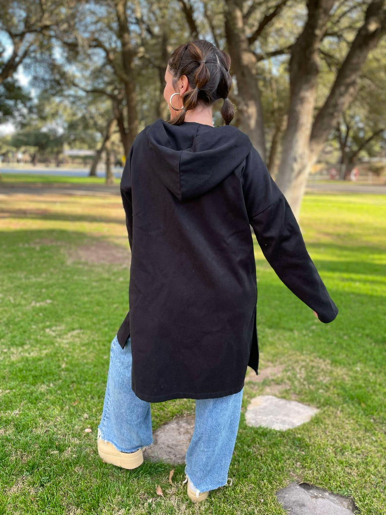 PREORDER: Time Slips Away Hooded Jacket in Three Colors