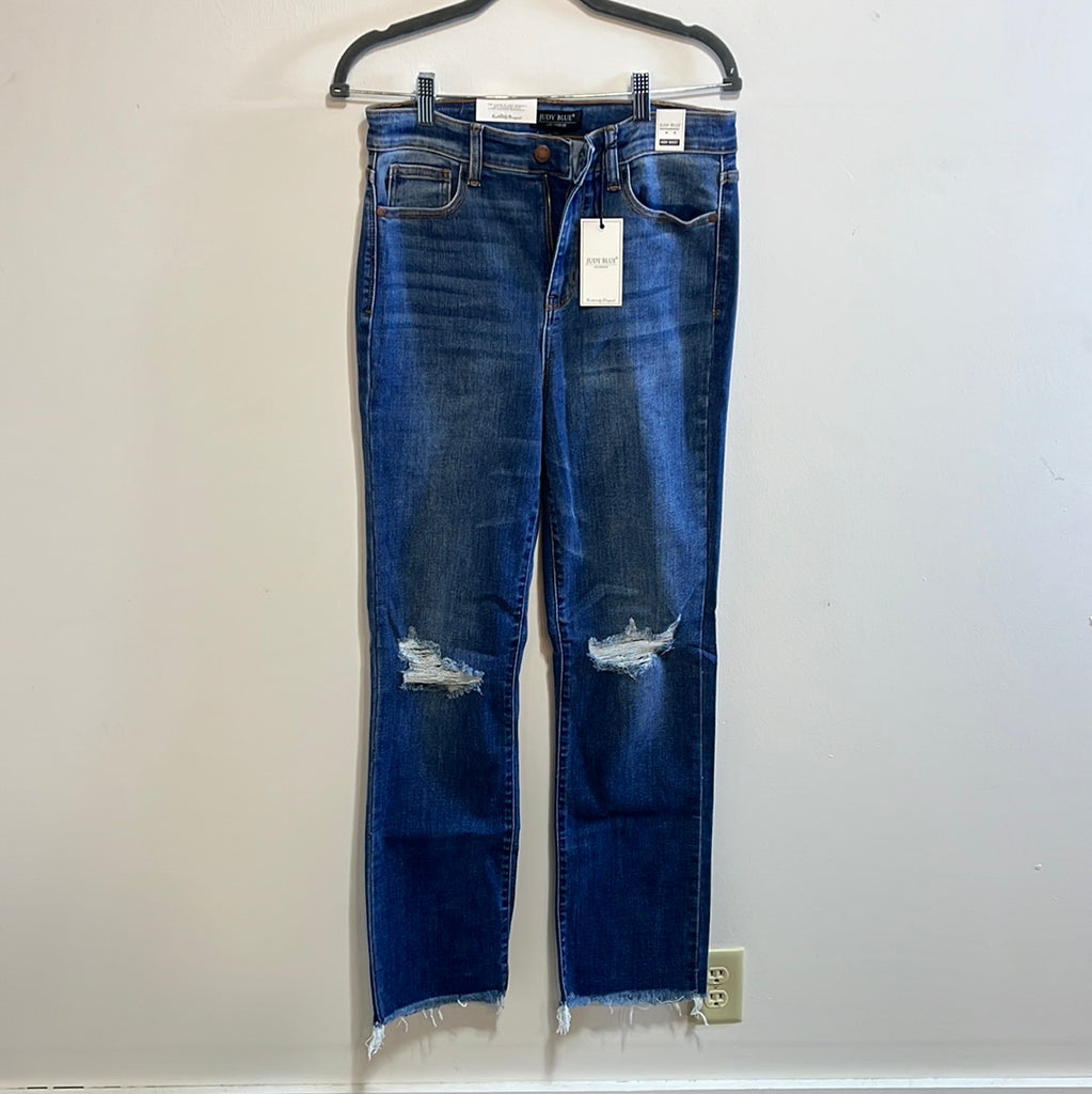 Judy Blue Straight Fit Distressed-9