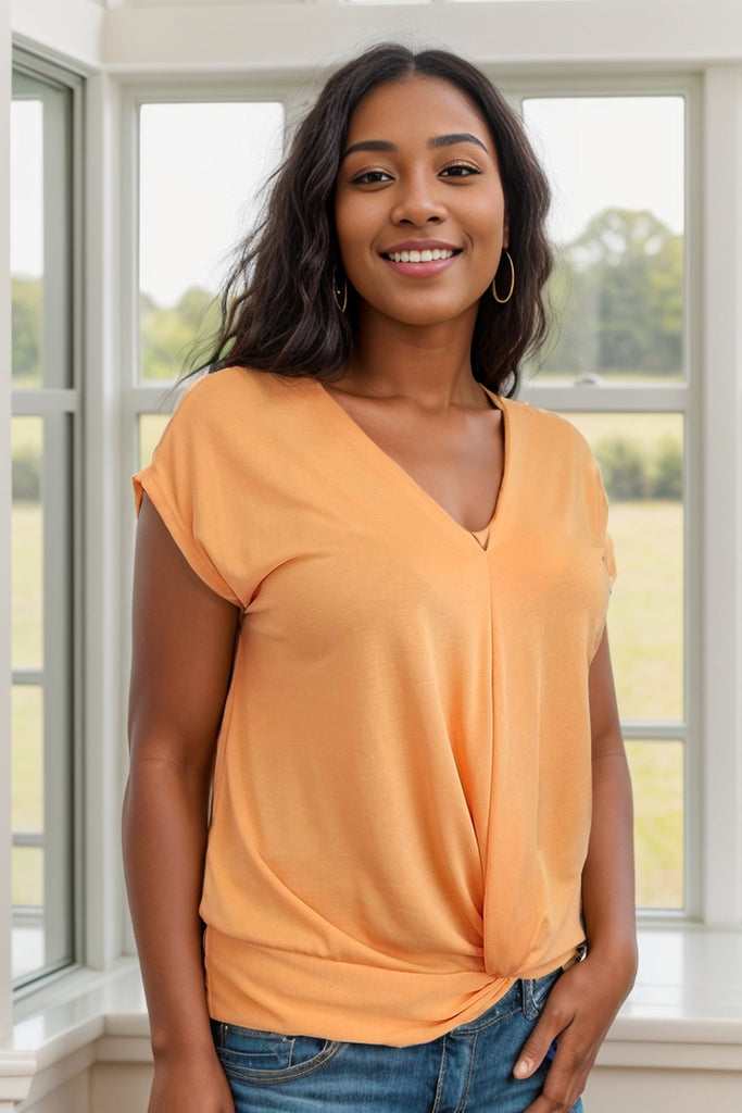 Orange You Glad - Sleeveless Top