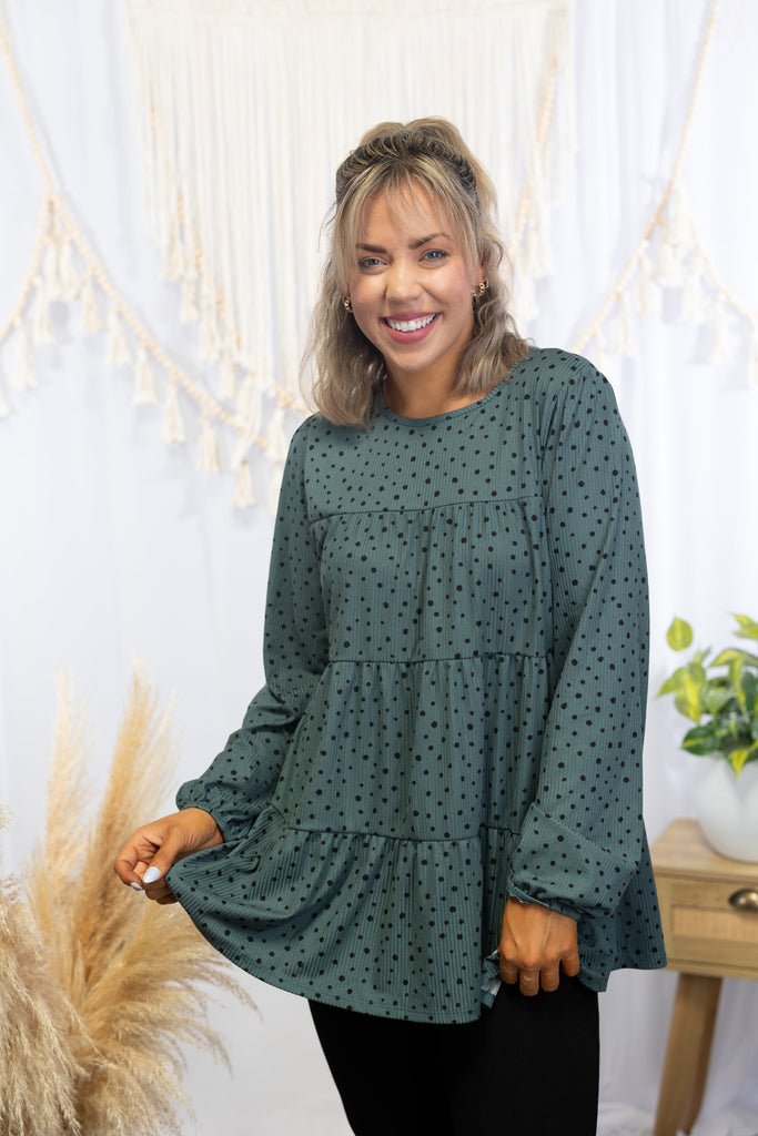 Spots of Love - Tiered Tunic