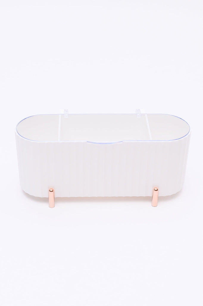 Mini Beauty Organizer in White